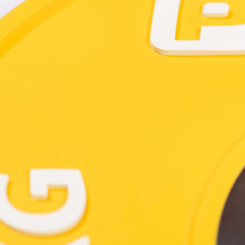 Диск профессиональный обрезиненный HARD цветной D51 мм PROFI-FIT 15 кг