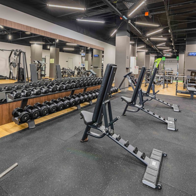 Гантельный ряд POWER (шаг 2,5 кг, 10 пар) PROFI-FIT 2,5-25 кг