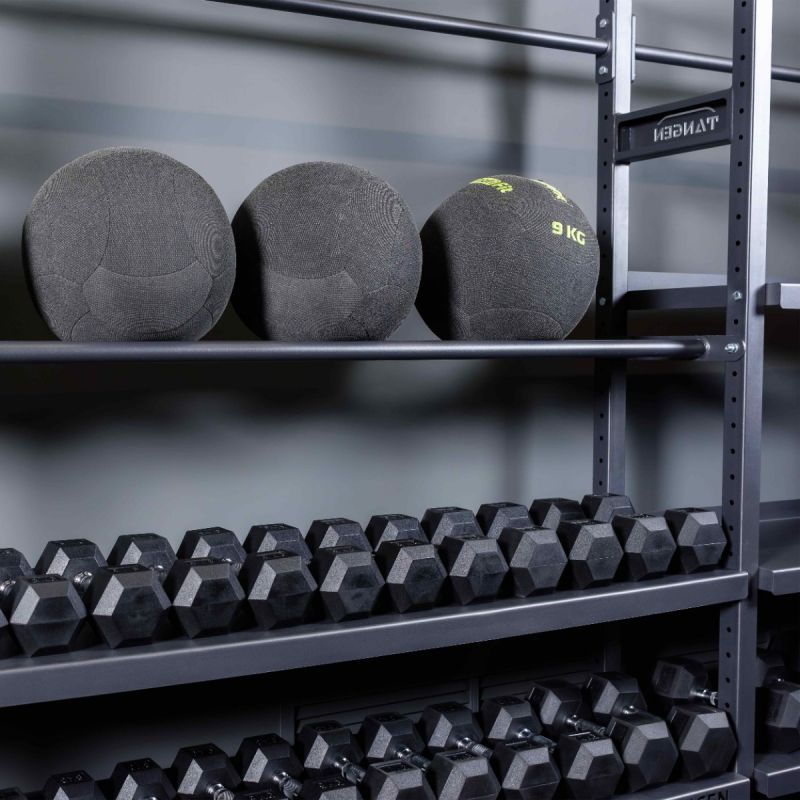 Гантель гексагональная обрезиненная PROFI-FIT  2 кг
