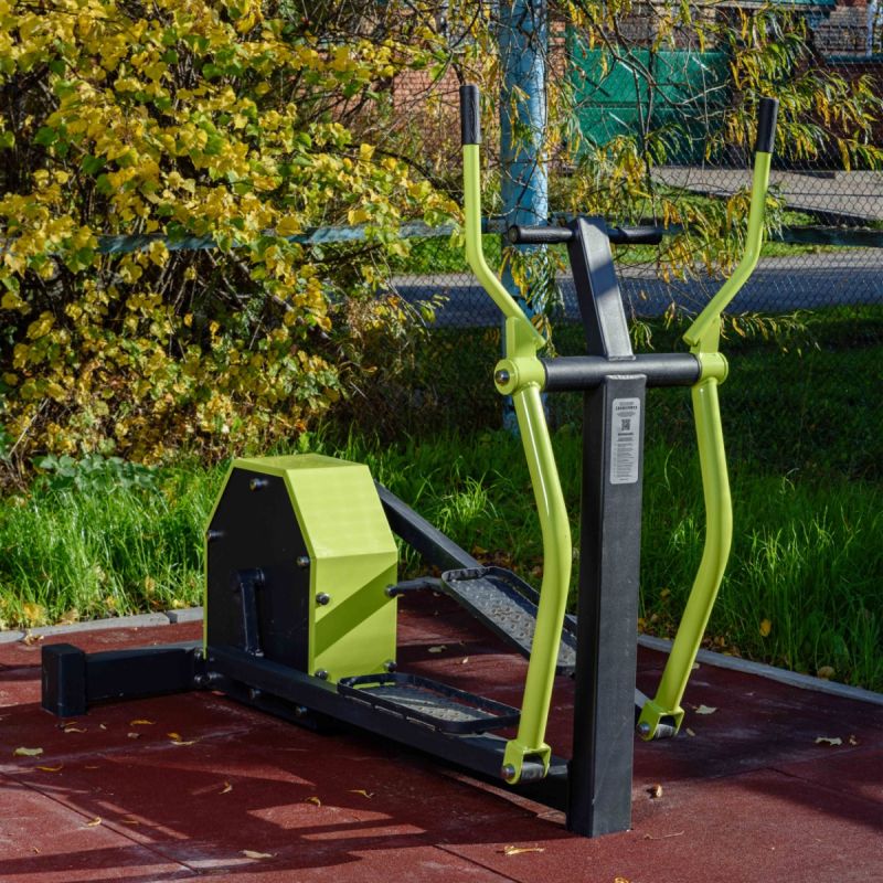Cardio-1902 Уличный тренажер Эллипсоид с безынерционным нагрузочным механизмом ZAVODSPORTA