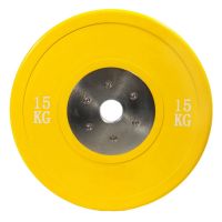 Диск профессиональный обрезиненный цветной D51 мм PROFI-FIT 15 кг