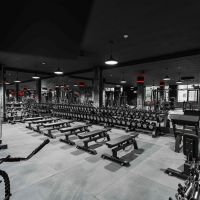 Набор изогнутых полиуретановых штанг LEVEL (шаг 5 кг, 5 шт) PROFI-FIT 10-30 кг