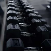 Гантель гексагональная обрезиненная PROFI-FIT 10 кг