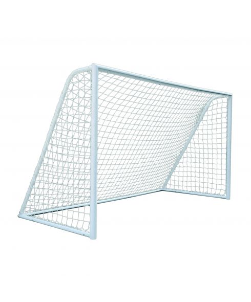 Сетка юниорфутбол Д=2,0 мм, яч.100х100 белый. Размер 2,0*5,0*1,5 м ПП, (пара).