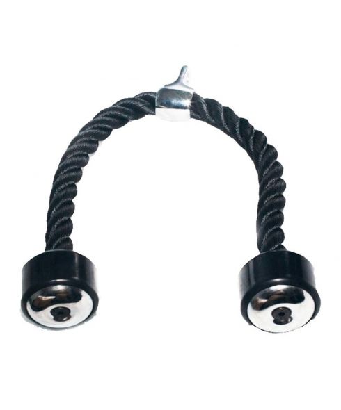 Гибкая тяга (канат) для трицепса с металлическими концами PROFI-FIT-RT-005