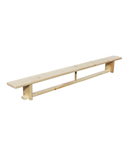 Скамья гимнастическая на деревянных ножках ZAVODSPORTA