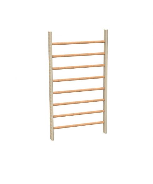 Стенка шведская, гимнастическая массив 150 мм, 2,6х0,8 м ZAVODSPORTA