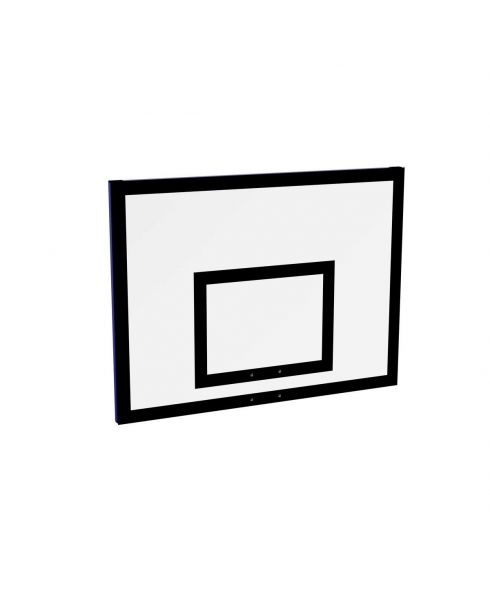 Щит баскетбольный тренировочный (фанера 15 мм, металлокаркас) 900х1200 мм ZAVODSPORTA